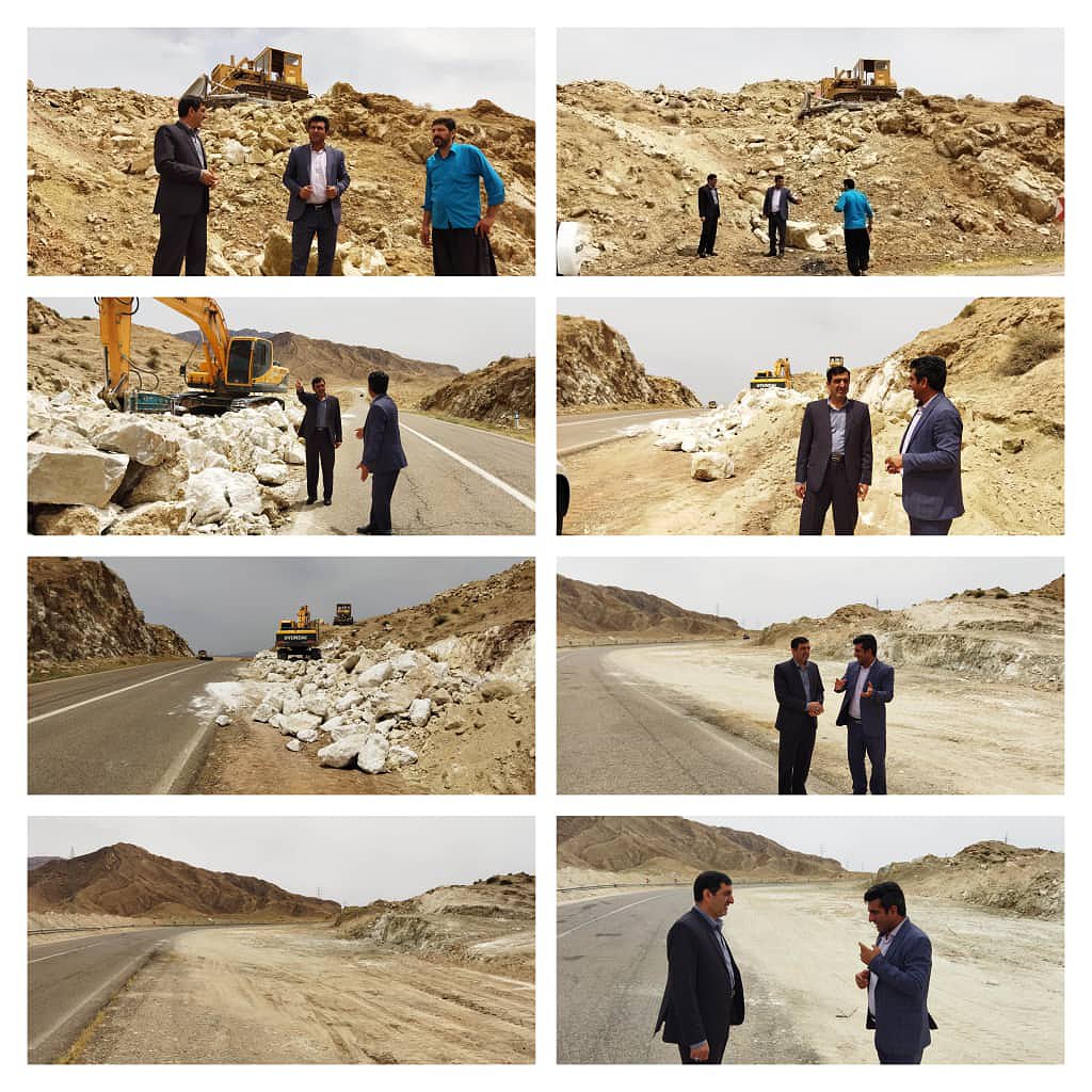 💥بازدید فرماندار شهرستان مهران از پروژه اصلاح مسیر کیلومتر ۴۲ بعد از پل بزرگ چنگوله محور مهران دهلران