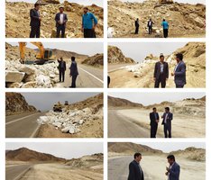 💥بازدید فرماندار شهرستان مهران از پروژه اصلاح مسیر کیلومتر ۴۲ بعد از پل بزرگ چنگوله محور مهران دهلران