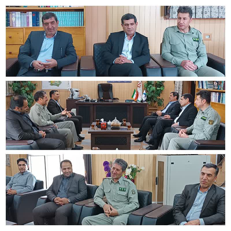 «دیدار مدیرکل محیط زیست استان ایلام با فرماندار شهرستان مهران»
