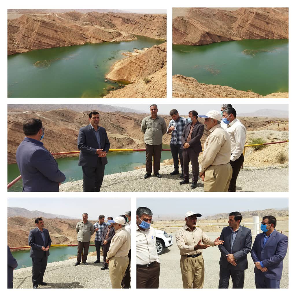 بازدید فرماندار شهرستان مهران از محل سد مخزنی کنجانچم